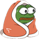 pepe scared Discord emoji — free static PNG download