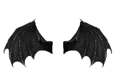 goth batwings Discord emoji — free animated GIF download