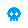 lightblueskull Discord emoji — free static PNG download