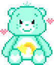carebearcyan Discord emoji — free animated GIF download