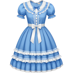 whitebluelolitadress Discord emoji — free static PNG download