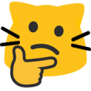 meowthinking Discord emoji — free static PNG download
