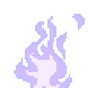 light purple fire flames Discord emoji — free animated GIF download