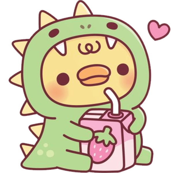 dinoduck Discord emoji — free static PNG download
