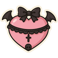 gothpinkheart Discord emoji — free static PNG download