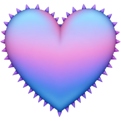 pinkvioltetblueheart Discord emoji — free static PNG download
