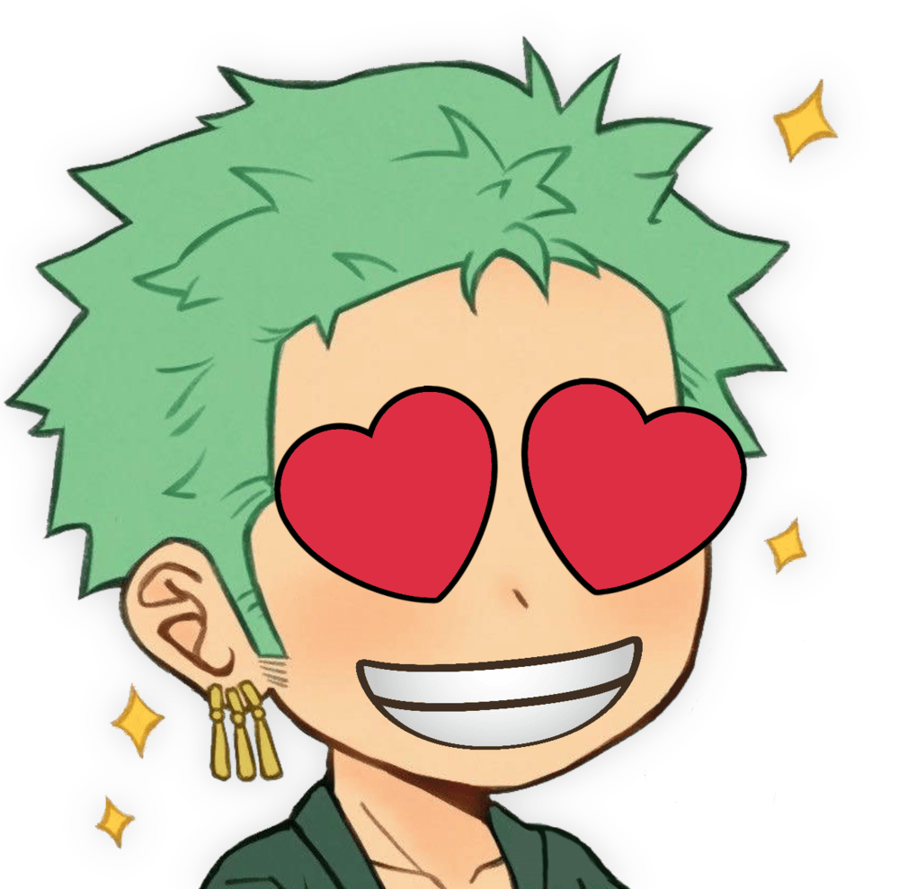 zoro love Discord emoji — free static PNG download