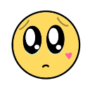 sad pleading face Discord emoji — free static PNG download