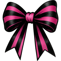 blackandpinkbow Discord emoji — free static PNG download