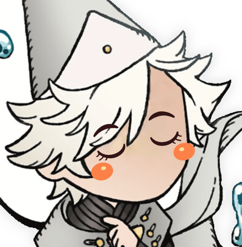 qifrey calmblushblink Discord emoji — free static PNG download