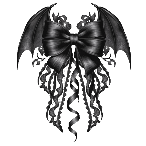 goth batbow Discord emoji — free animated GIF download