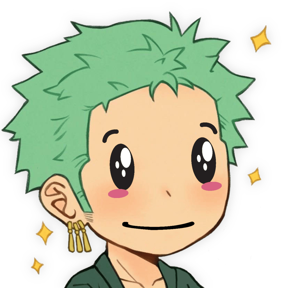 zoro smilekawaii Discord emoji — free static PNG download