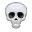 skull Discord emoji — free animated GIF download