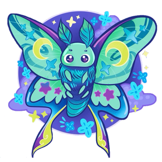 lunarmoth Discord emoji — free static PNG download