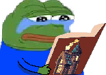bookpepecry Discord emoji — free static PNG download