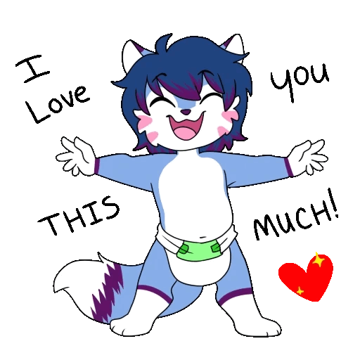 abdlfurry loveu Discord emoji — free static PNG download