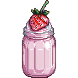 strawberrymilkshake Discord emoji — free static PNG download