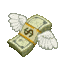 moneysoaring Discord emoji — free animated GIF download