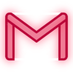 neon gmail icon Discord emoji — free static PNG download