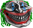 joker creepy Discord emoji — free static PNG download