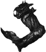 goth bloodyfinger Discord emoji — free static PNG download
