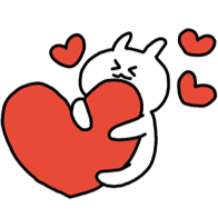 bunnyheart Discord emoji — free static PNG download