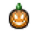 lit pumpkin Discord emoji — free static PNG download
