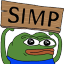 pepe simp Discord emoji — free static PNG download