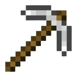 iron pickaxe Discord emoji — free static PNG download