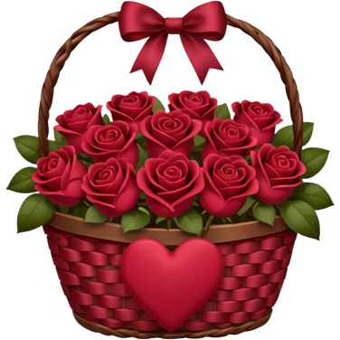 rose basket Discord emoji - free download