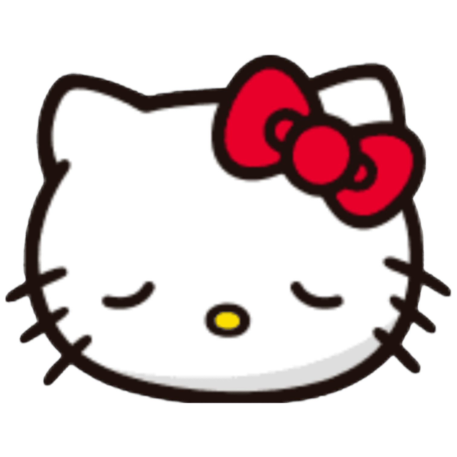 hellokitty sad tired Discord emoji — free static PNG download