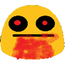 evil blob Discord emoji — free static PNG download