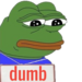 pepedumb Discord emoji — free static PNG download