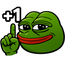 pepeplusone Discord emoji — free static PNG download
