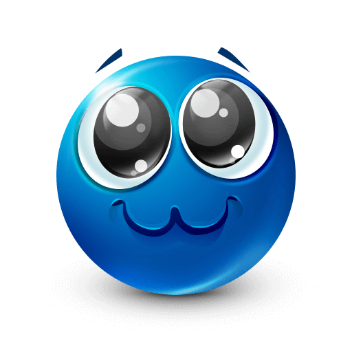 joobi blue kitty face Discord emoji — free static PNG download