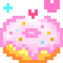 donut Discord emoji — free animated GIF download