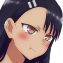 nagatoro pout Discord emoji — free static PNG download