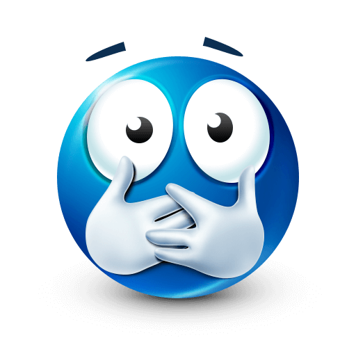 shocked Discord emoji — free static PNG download