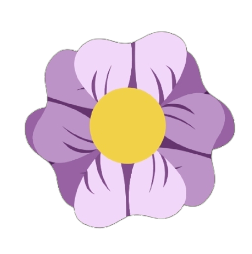 purpleflower Discord emoji — free static PNG download