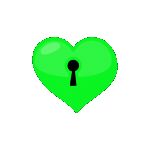 greenheartlock Discord emoji — free animated GIF download