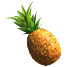 pineapple fruit Discord emoji — free static PNG download