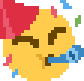 b partying face Discord emoji — free static PNG download