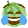 laughing mellon Discord emoji — free static PNG download