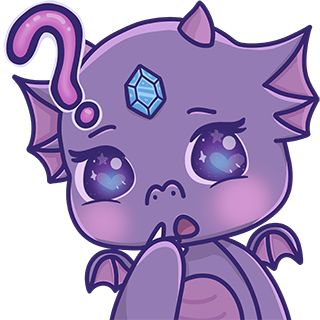 dragon thinking Discord emoji — free static PNG download