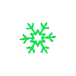 lightgreensnowflake Discord emoji — free animated GIF download