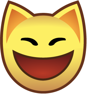 animal jam laugh Discord emoji — free static PNG download