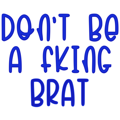 dont bea brat Discord emoji — free static PNG download