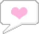 heart bubble Discord emoji — free static PNG download