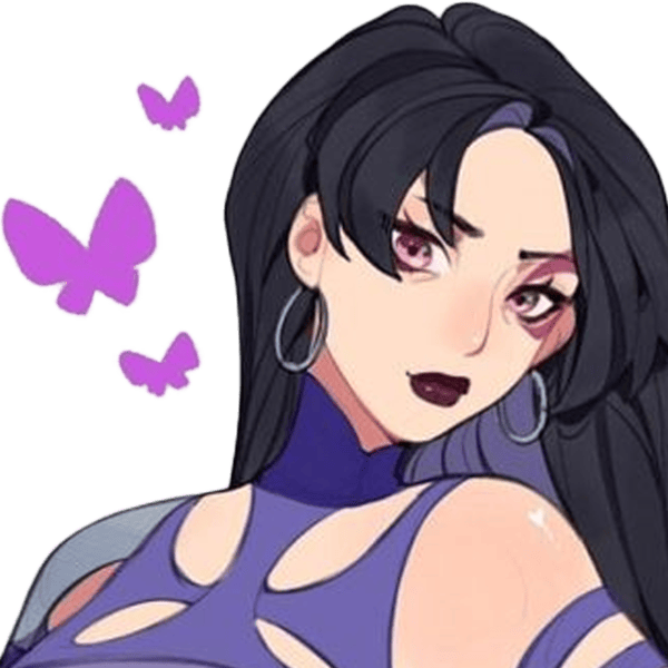 psylocke Discord emoji — free static PNG download