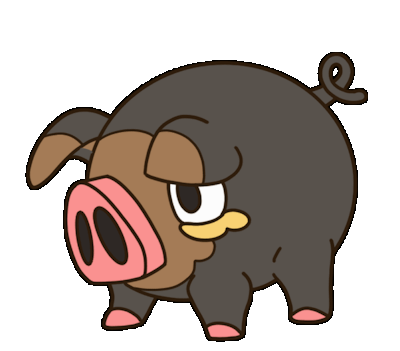 lechonk standing Discord emoji — free animated GIF download